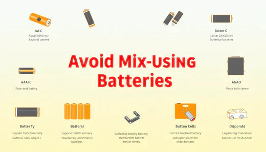 Avoid Mix-Using Batteries: Everything You Should Know