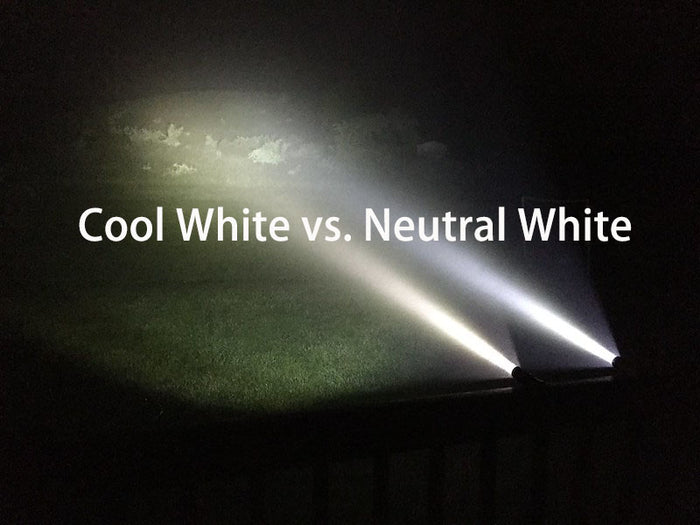 How to Choose Cool White Flashlight and Neutral White Flashlight?