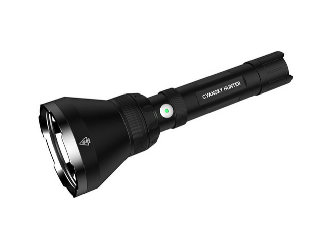 Cyansky Launches Hunter Multi Color 1800 lumens Long Range Flashlight