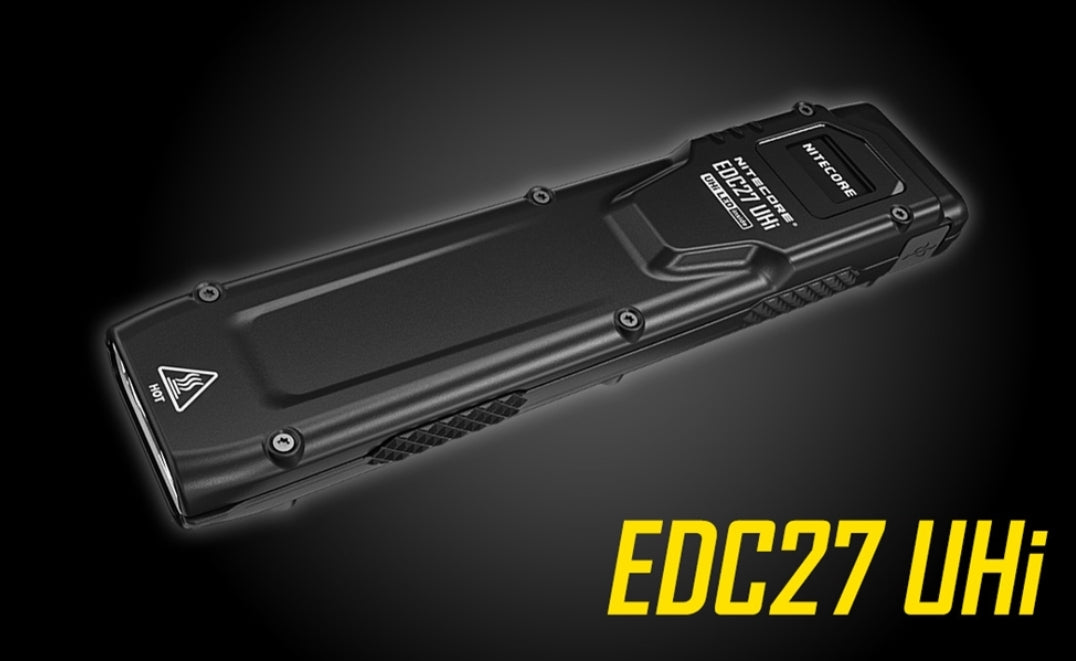 All-new Upgrade Nitecore EDC27 Uhi 3100 lumens flashlight