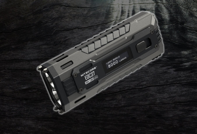 Nitecore Launches EDC37 High Power 8000 Lumens Tactical Flashlight