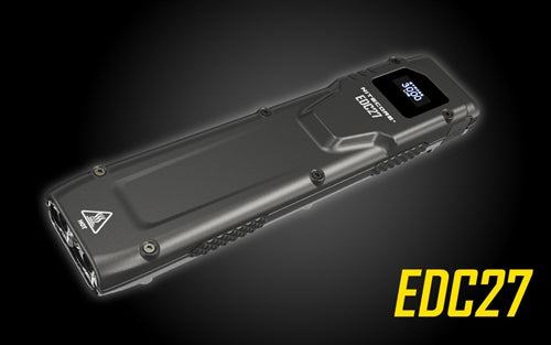 Introducing the EDC27 3000 Lumen Flat EDC Flashlight From Nitecore