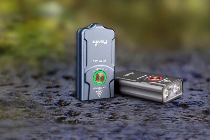 Fenix E03R V2.0 Upgraded 500 Lumens All-Metal Keychain Flashlight