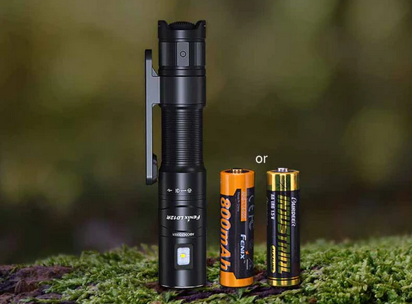 Fenix Release LD12R Compact 600 Lumens Dual Power flashlight