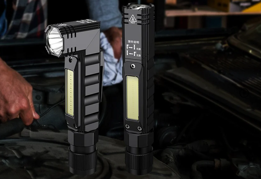 Superfire Release G19 Multi function LED/COB 800 lumen flashlight & headlamp