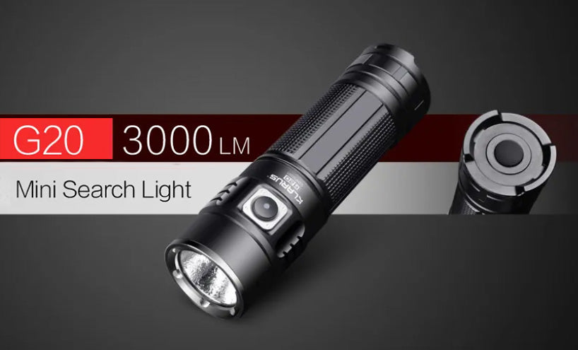 Klarus Debuts G20 - The New 26650 Flashlights On Market