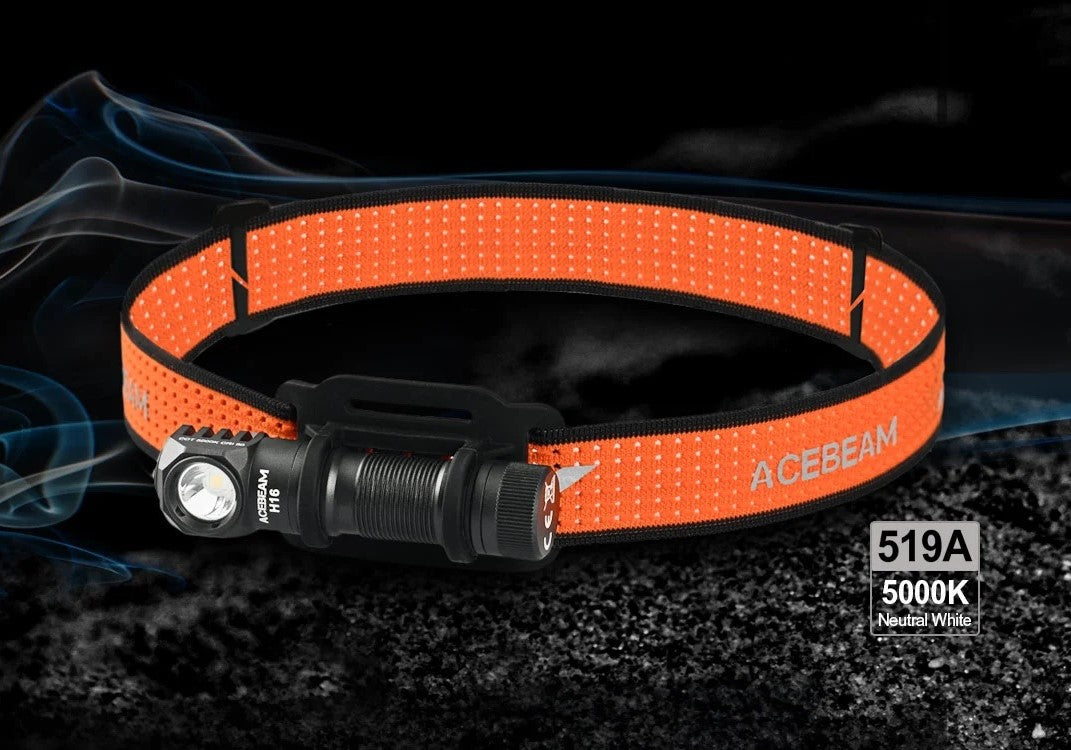 Introducing Acebeam H16 Compact & Lightweight 1000 lumens Headlamp