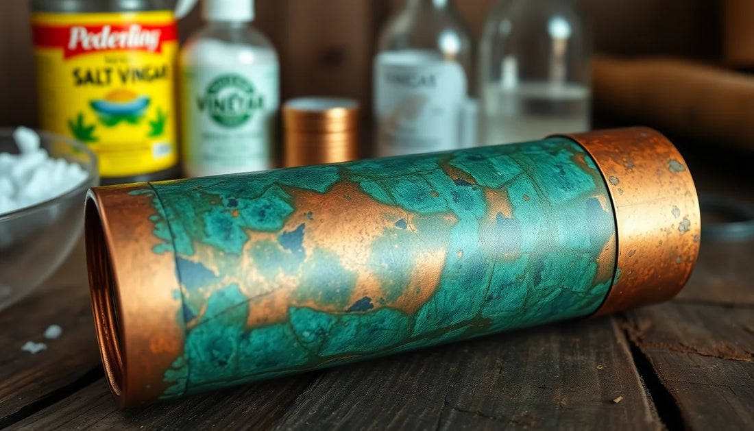 How to Encourage Patina to Form on Your Copper Flashlight?