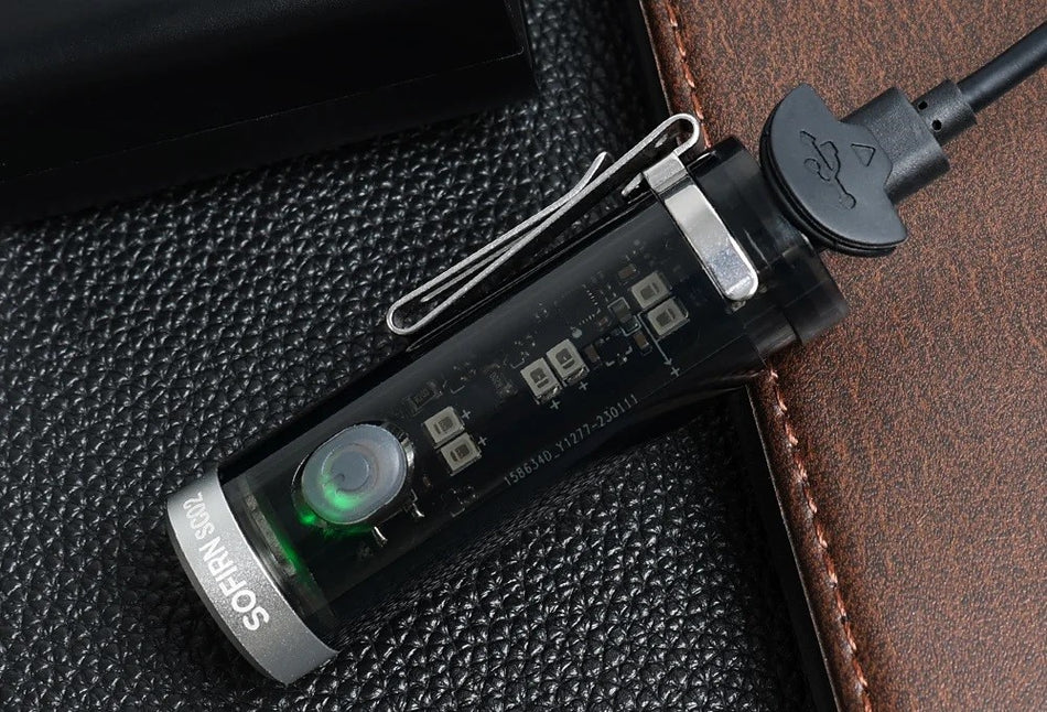 Introducing Sofirn SC02 Mini 320lm USB C Rechargeable Keychain EDC Fla ...