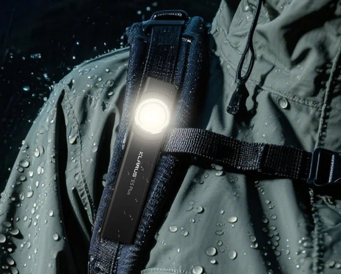Klarus Release E5 Plus Upgraded 650 Lumens Flat Style Flashlight