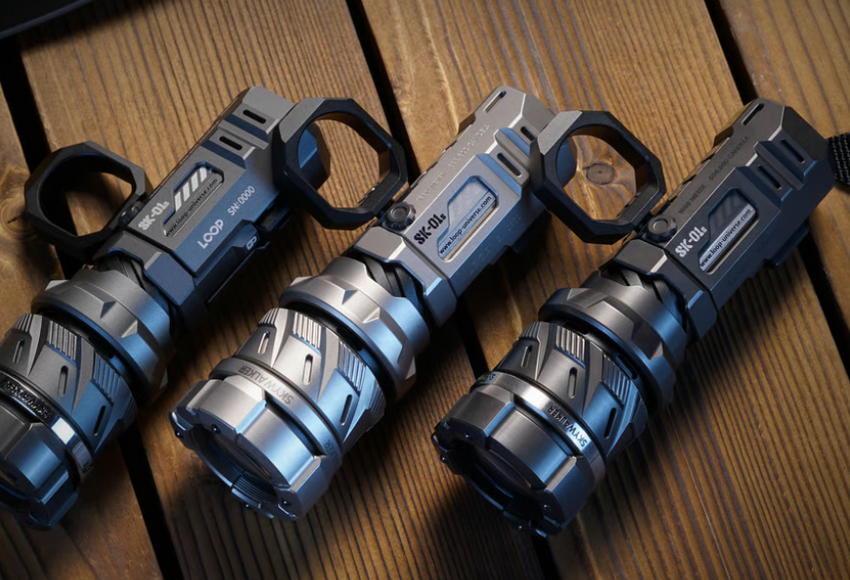 Addressable Loop Flashlight Meet The Skywalker SK01S, A New Powerful Flashlight From Loop ...