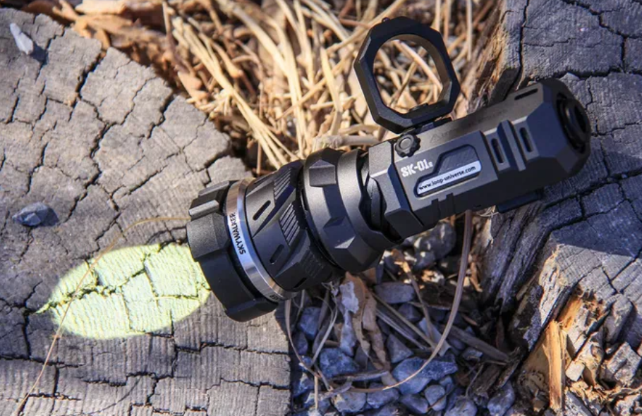 Addressable Loop Flashlight LOOP GEAR SK01S: A Unique Look Tactical Style Zoomable LED Flashlight ...