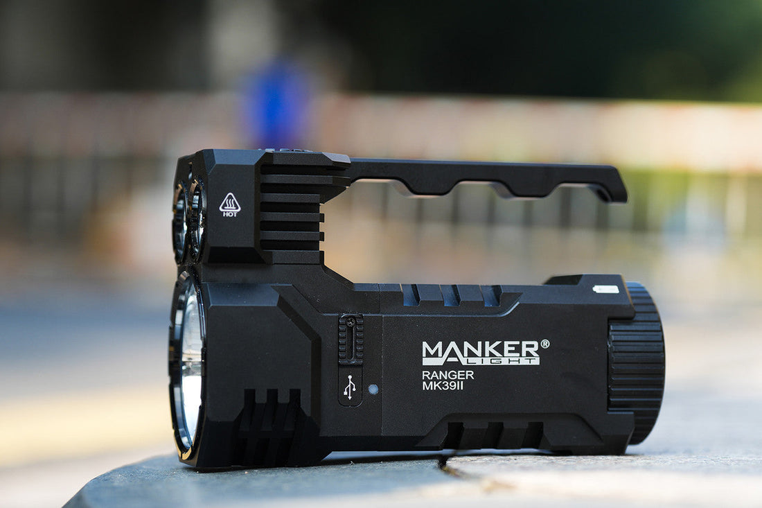 Manker Launches Ranger MK39II Spotlight and Floodlight High Power Flashlight