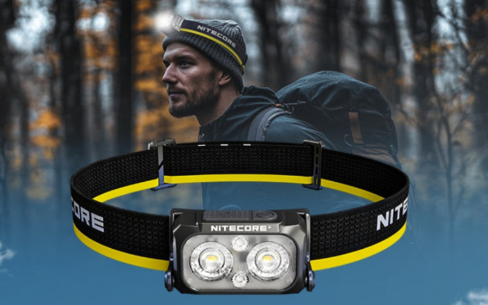 All-new Nitecore NU25 MCT and MCT UL 400 lumens Triple output headlamps