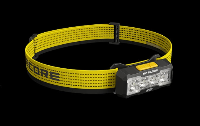 New Nitecore NU27 600 Lumens Compact Multi Color Temperature Headlamp