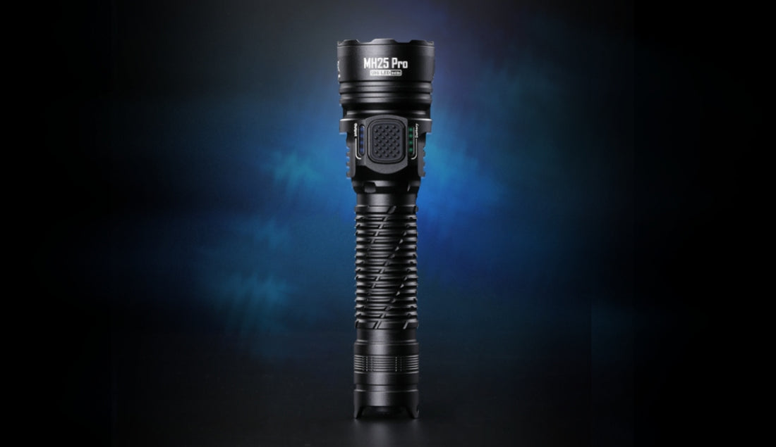 Introducing Nitecore MH25 Pro 3300 lumens 705m Long Range Tactical Flashlight