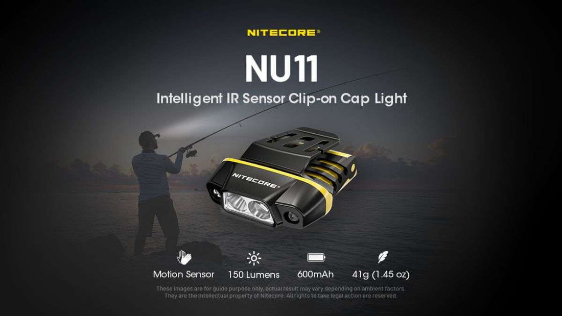 Intelligent IR Sensor Clip-on Cap Light