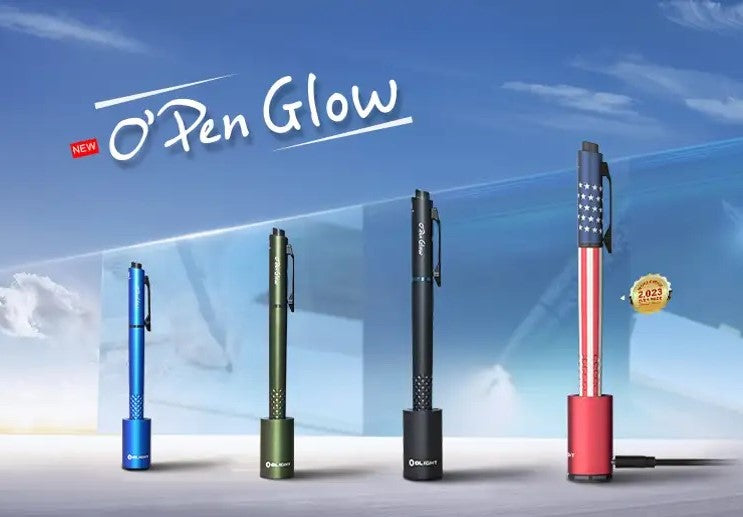 Olight O’ Pen Glow: Innovative Rechargeable 120 lumens Pen Flashlight