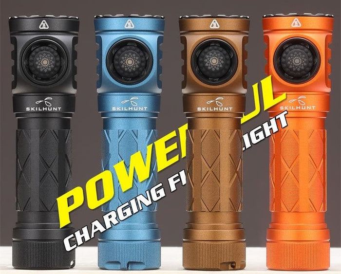 Skillhunt Launches EC150 Dual Power 1350 lumens AA/14500 Compact Flashlight