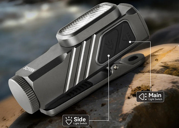 Sofirn Introduces ST10 Mini 1000 Lumens Clip on Flashlight