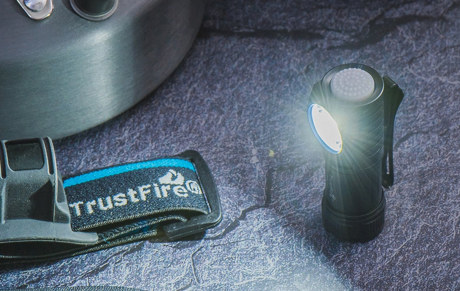 Introducing Trustfire MC12 1000 lumens Compact Headlamp/Flashlight