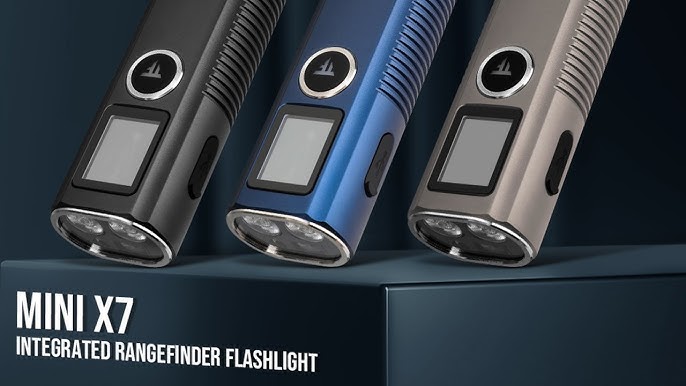 Trustfire Launches Mini X7 750 lumens Flashlight and Laser Rangefinder