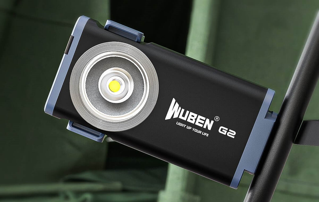 WUBEN G2 is newly launched with quick-release multi-function Keychain Light