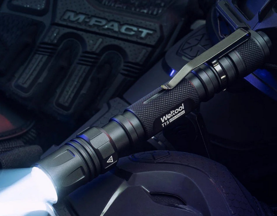 Weltool Introduces T15 Elfin Flutist compact tactical 1400 lumens flashlight