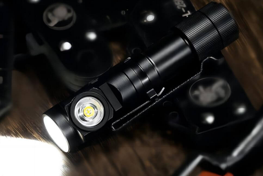 Introducing Wuben L1 Dual LED Source 180 Degree Rotating head flashlight
