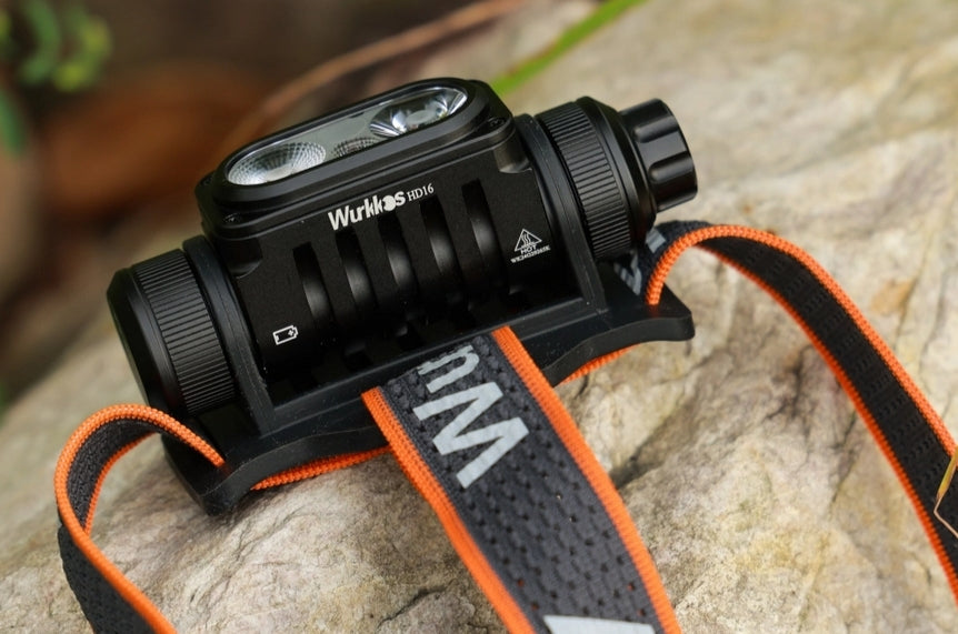 Wurkkos Release HD16 Compact High Power 2500 Lumens Headlamp