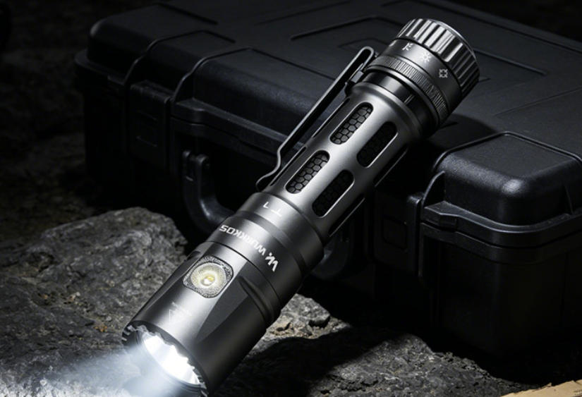 Wurkkos Introduces T1 Tactical Utility Flashlight with 4 Color Side Light