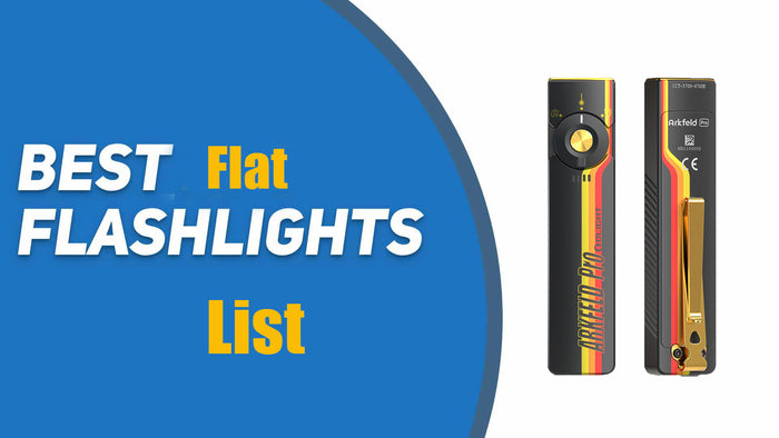 Best Flat Flashlights List - Recommendations