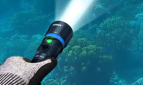 Xtar Hunter HD1: All-new Hunter 1600 Lumens powerful Diving Light