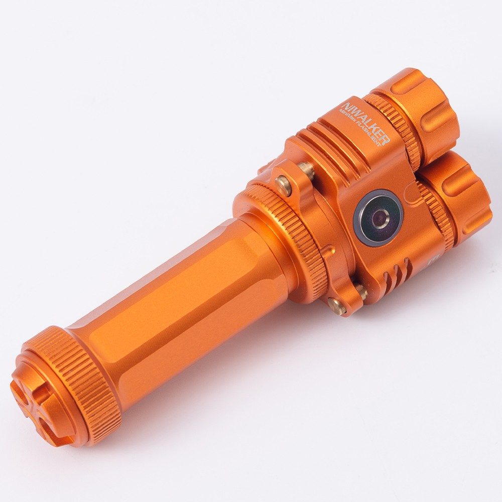 照明　ライト　オレンジ Niwalker ES01 Three Light Sources EDC Flashlight – flashlightgo