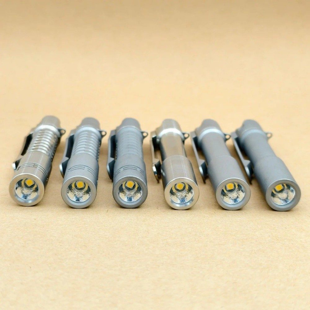 ReyLight MK3 Pineapple mini Ti Flashlight