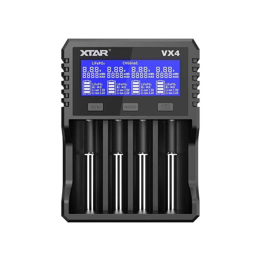 XTAR VX4 Visible Mixer Ni-MH Batteries Charger