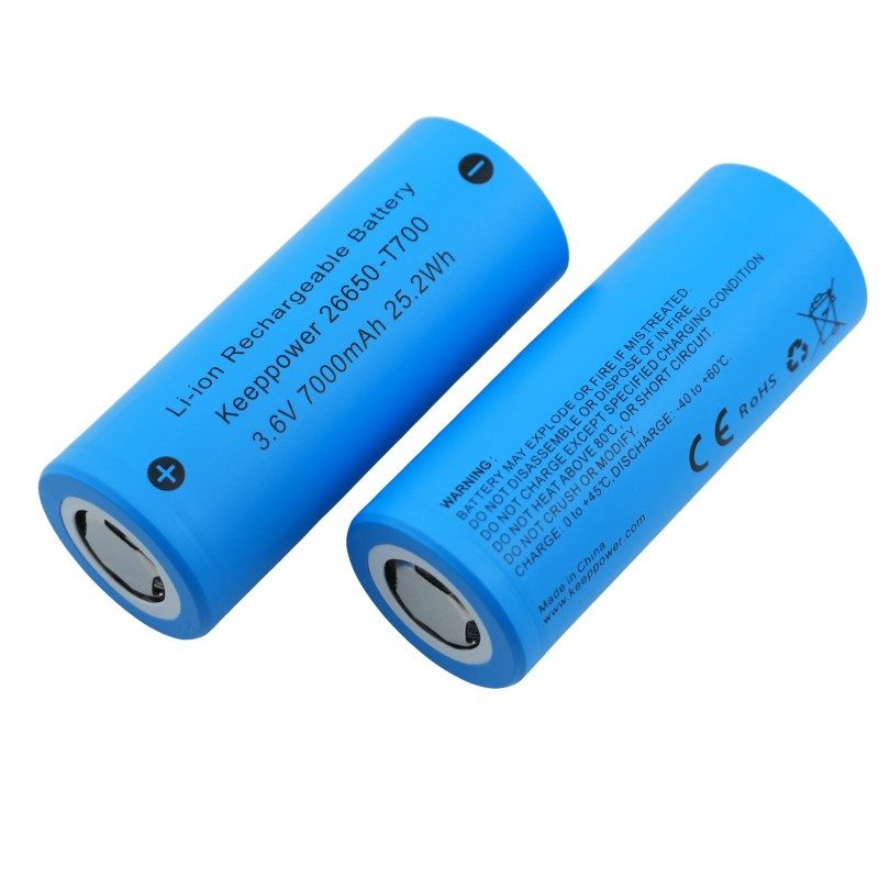 Keeppower 26650-T700 Low Temperature 26650 7000mAh battery