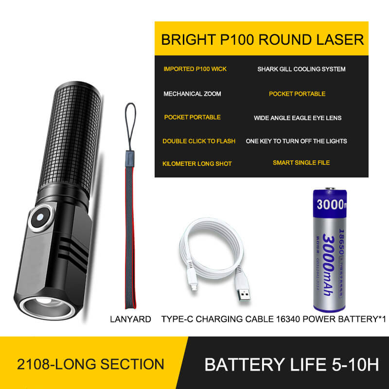 (Promotion) Rechargeable Type-c Flashlight