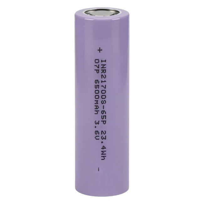 LINKDATA INR21700S-65P 6500mAh 65A High-Drain 21700 Li-ion Battery