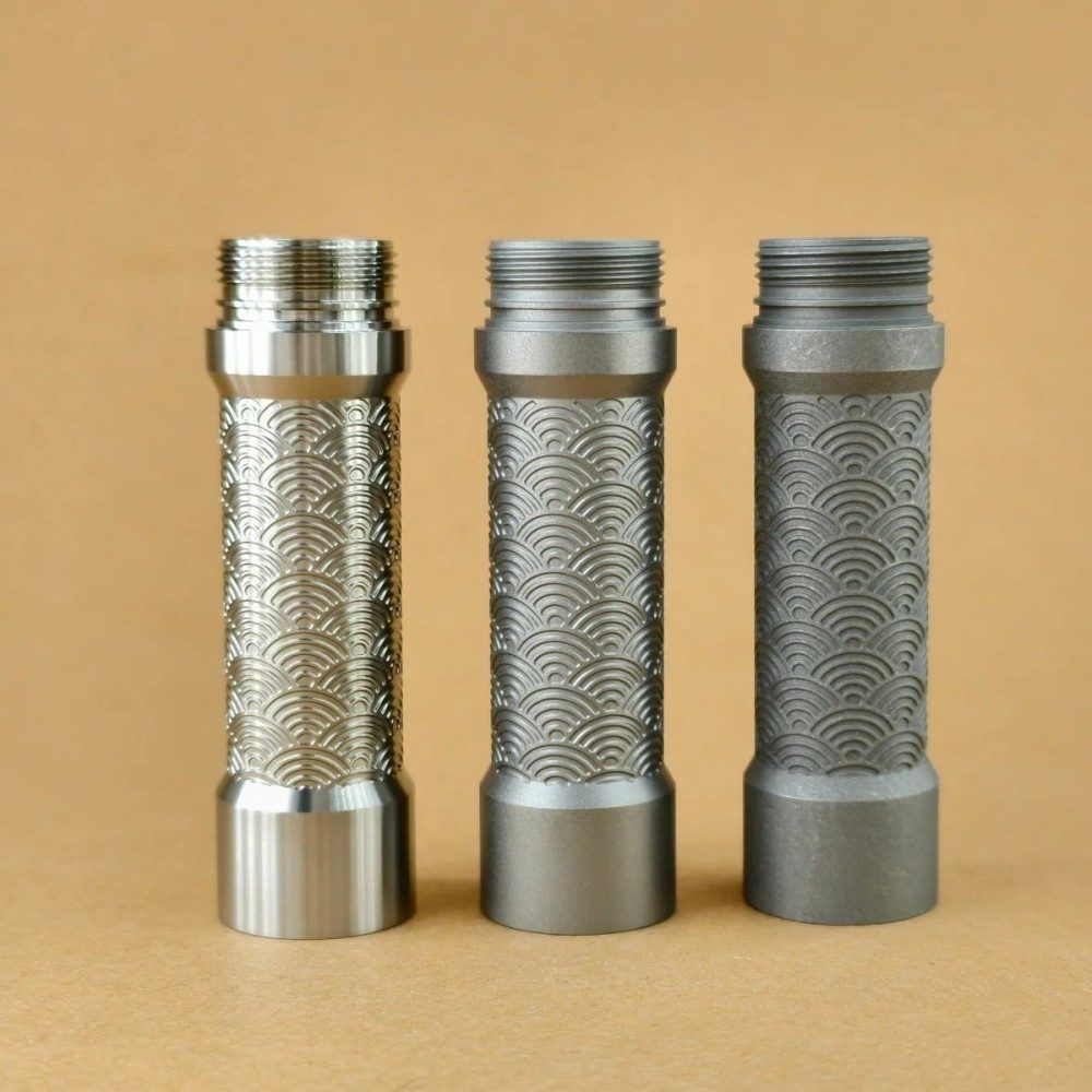 Reylight LAN- Ti  Seigaiha 14500 EDC Flashlight