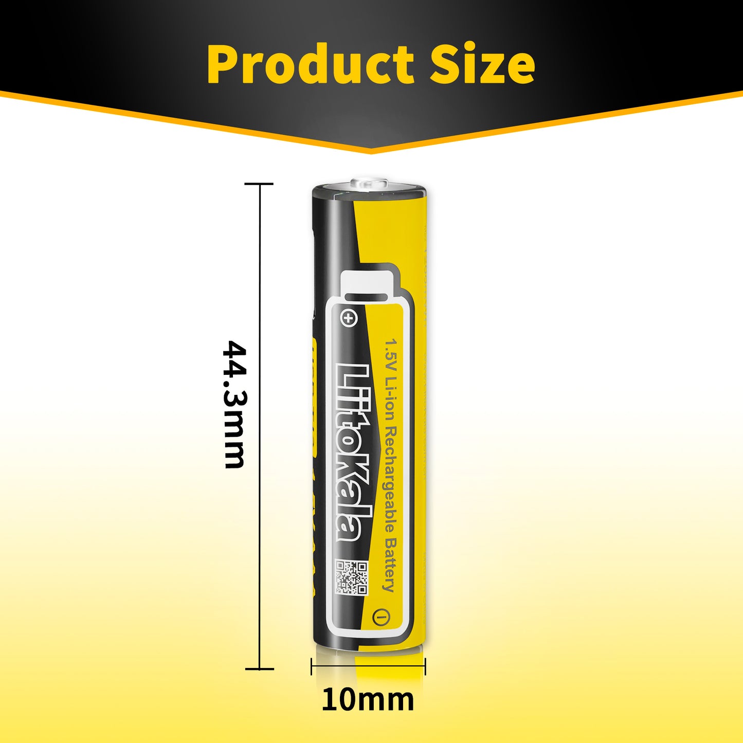 LiitoKala USB-T12 1.5V AAA Lithium Battery USB Rechargeable