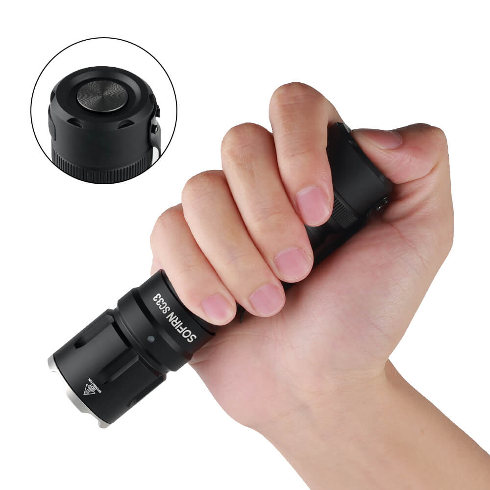 Sofirn SC33 5200lm USB C Rechargeable Flashlight