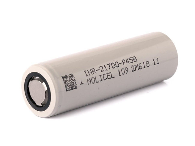 Molicel INR21700-P45B 45A High Discharge Flat Top Battery