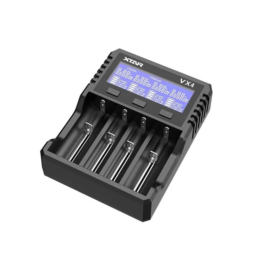 XTAR VX4 Visible Mixer Ni-MH Batteries Charger