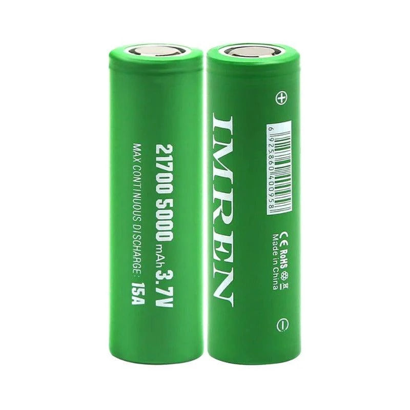 IMREN 21700 5000mAh 15A Rechargeable Lithium Battery