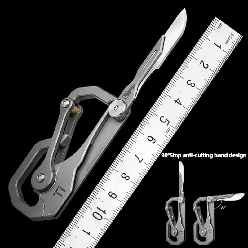 Cooyoo KU00 EDC Multi-tool Camping Equipment Carabiner Clip