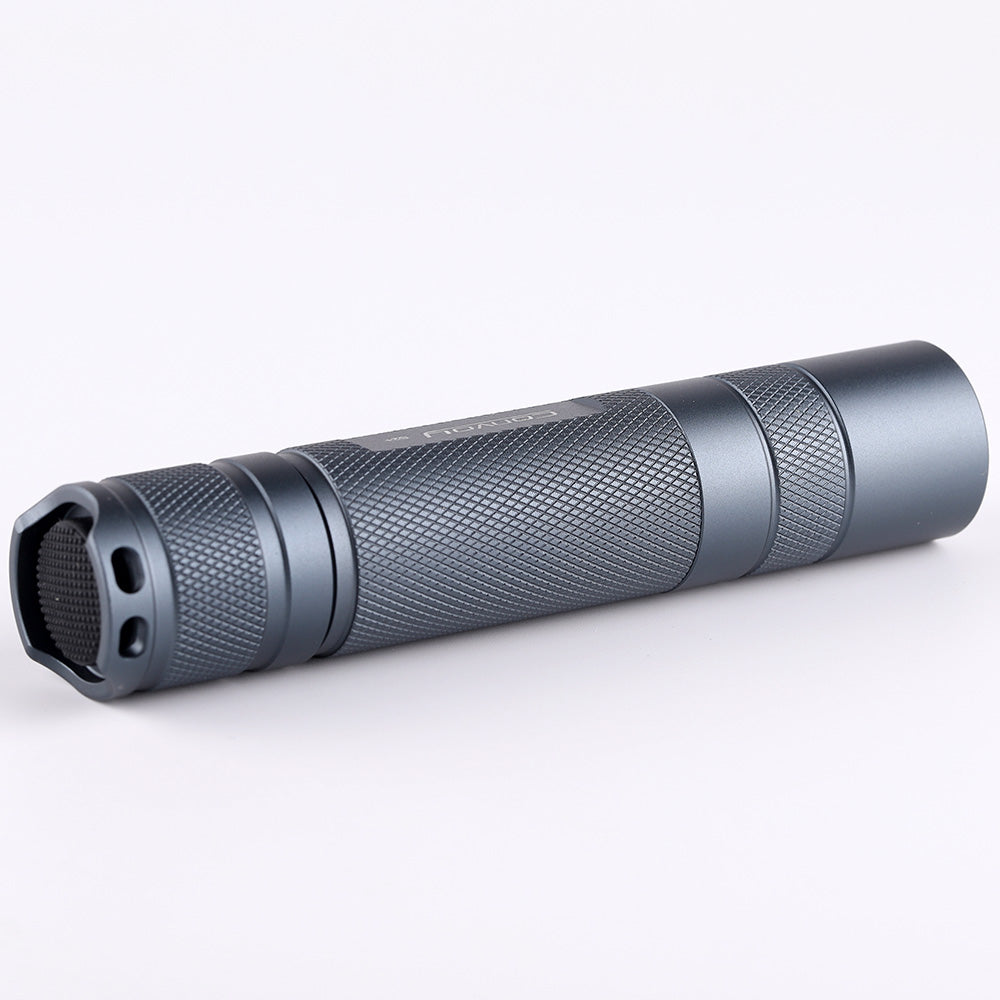 Convoy S2+ Gray 18650 Flashlight – LED & Driver Options