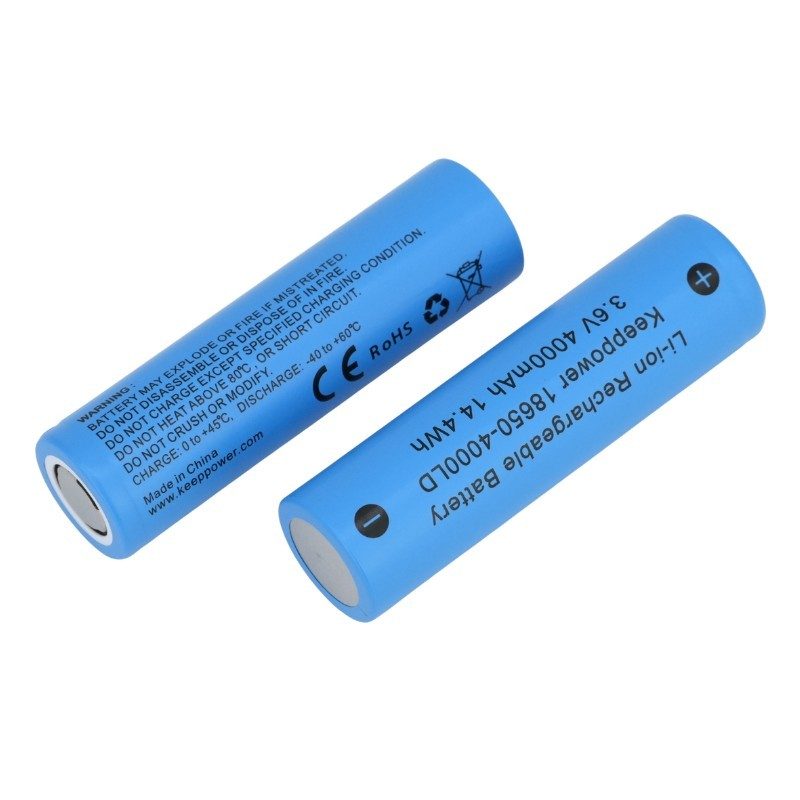 Keeppower 18650-4000LD Li-ion Rechargeable Battery Cell