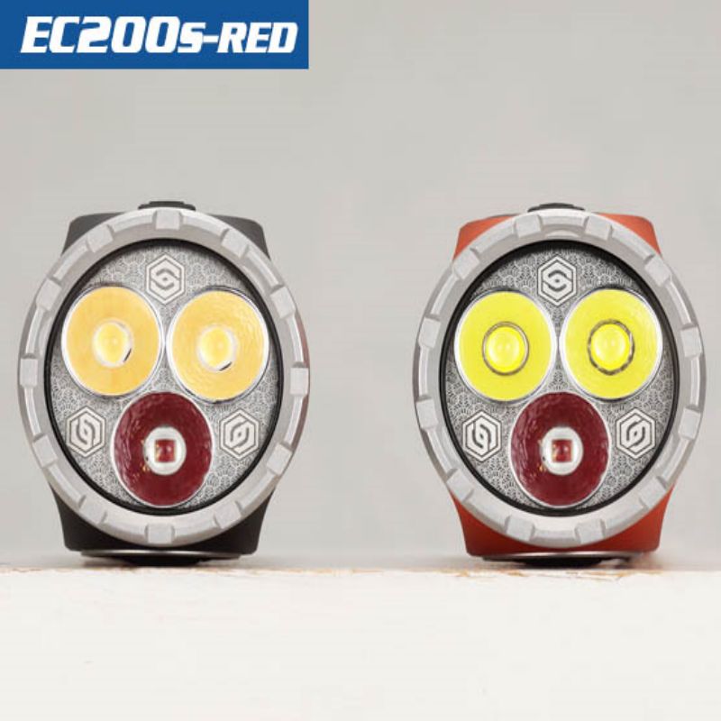 Skilhunt EC200S-RED 2100 Lumens EDC Flashlight