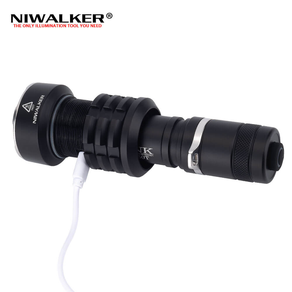 Niwalker N70T 3500 Lumens Tactical Flashlight – flashlightgo